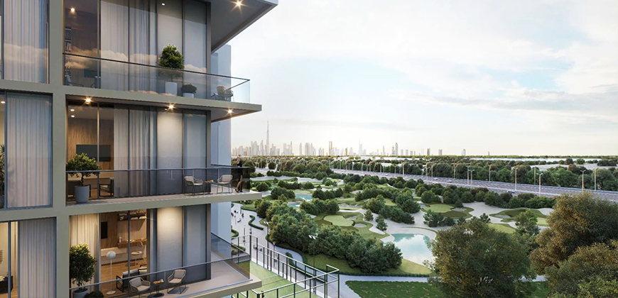 apartment golf course sale dubai